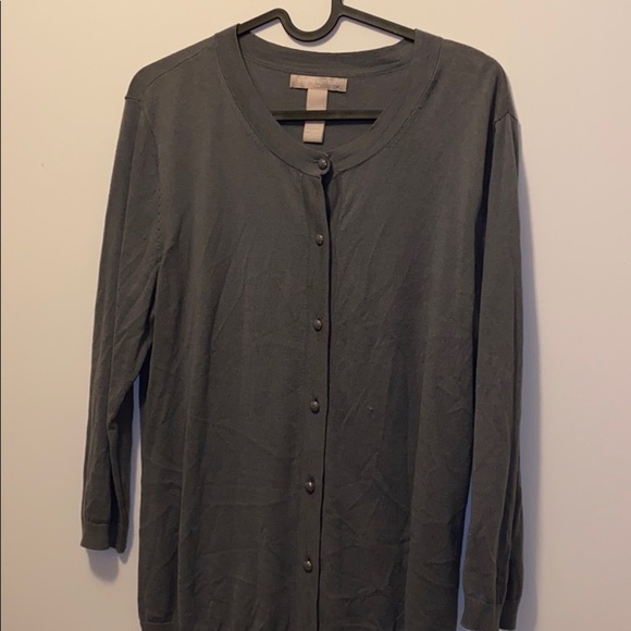 Banana republic grey cardigan - Picture 3 of 13